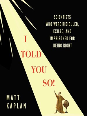 cover image of I Told You So!